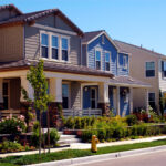 Two Story Suburban Homes in a Community